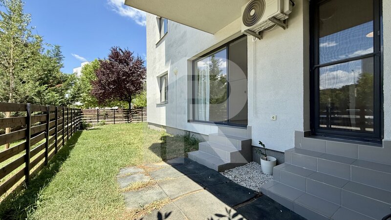 Baneasa, Greenfield, apartament cu gradina, 2 Camere
