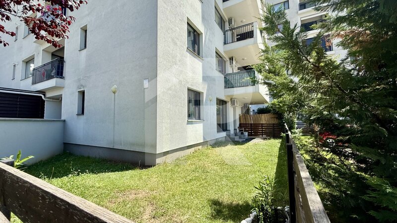 Baneasa, Greenfield, apartament cu gradina, 2 Camere